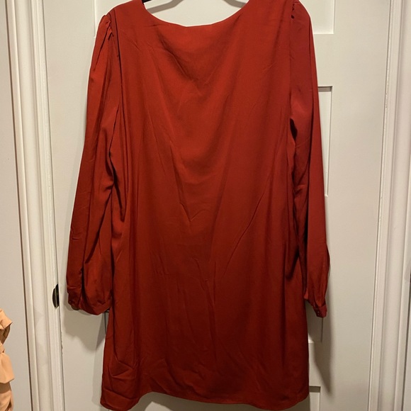 Cable & Gauge Long Sleeve Knee Length Dress NWT - Picture 2 of 4
